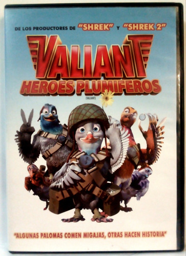 Valiant Heroes Plumiferos Ewan Mcgregor Dvd Original (Usado)