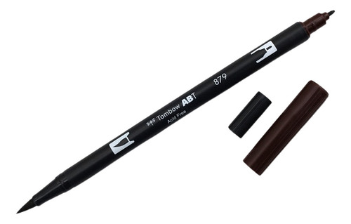Tombow Marcadores Dual Brush Abt - Color 879 Brown