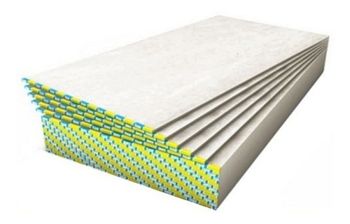 Placa De Yeso Knauf Antihumedad Impregnada 12,5mm = Durlock