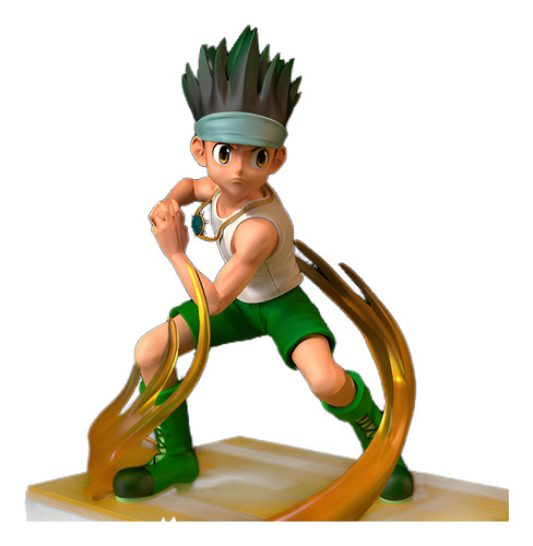 Gon Freecss Estátua Resina 22cm Hunter X Hunter Fidel