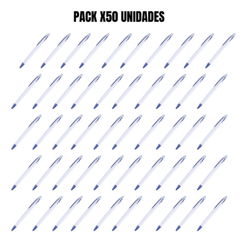 Pack 50 Lápices Bolígrafos Lápiz Sublimable Sublimación