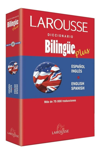 Imagen 1 de 1 de Diccionario Bilingüe Plus - Libro - Larousse