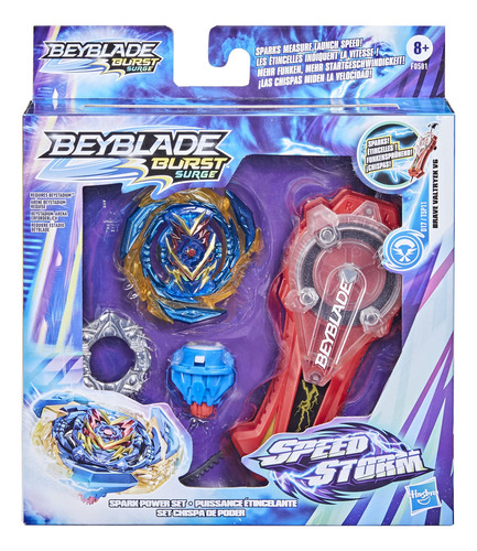Juego De Batalla Beyblade Burst Surge Con Lanzador Rojo