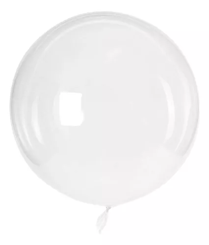 Globos transparentes rellenos confeti dorado 1,99€