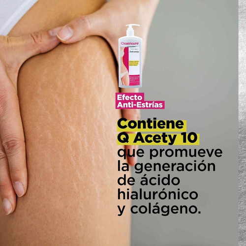 Cicatricure Crema Corporal Antiestrías Dosificador 400 Ml