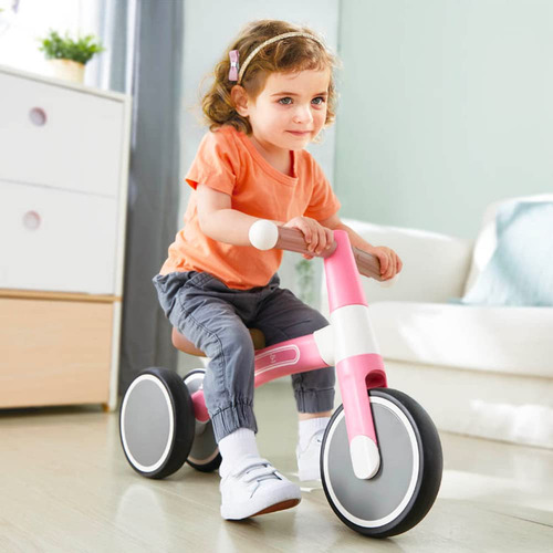 Bicicleta De Balance Ajustable Para Bebés Y Niños
