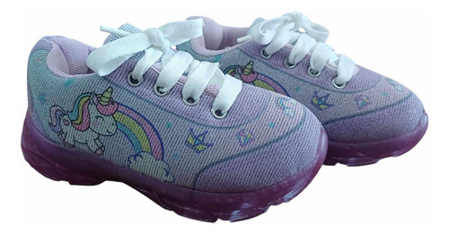 Zapatillas Unicornio Con Luces