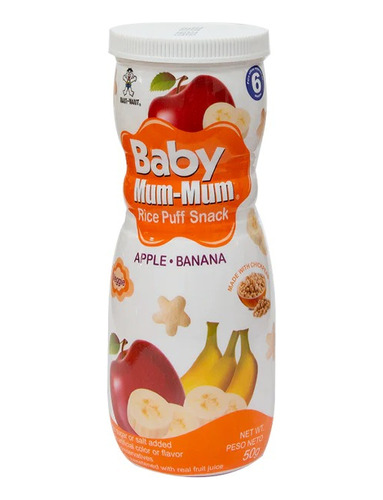 Baby Mum-mum Cereal De Arroz Sabor Manzana Y Plátano Bebe