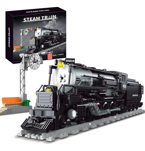 Juego De Construcción De Tren Urbano Compatible Con Lego Par