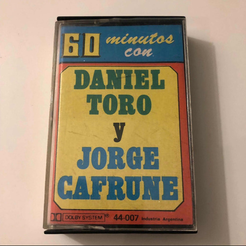 60 Minutos Con Daniel Toro Y Jorge Cafrune Casete