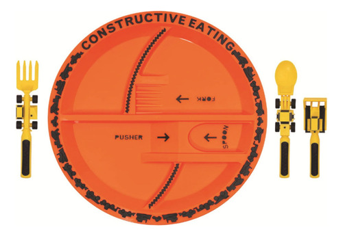 A Juego De Cubiertos Para Niños Dinner Active Con Tenedor,