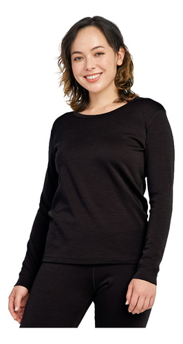 Lapasa Womens 100% Merino Wool Base Camiseta De Capa De Lana