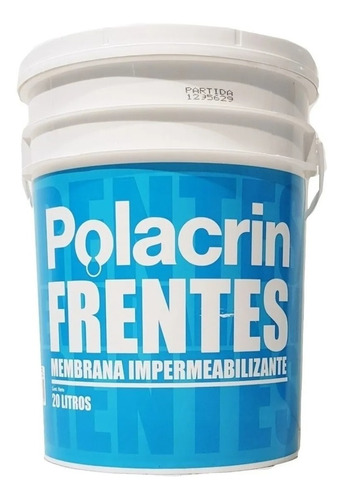 Polacrin Frentes Y Muros Membrana Imper X 10 Litros Umox