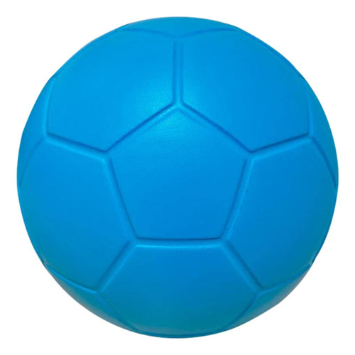 Balón De Fútbol Azul Con Espuma Suave Tamaño Oficial 4