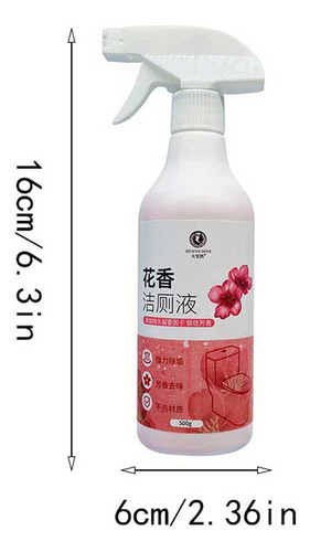 Líquido Higiénico Floral Para Limpieza De Inodoros, Desincru