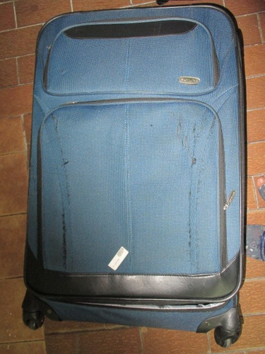 Valija 4 Ruedas 70x45x24 Cm De Lona Usada Buen Estado 32 Kg