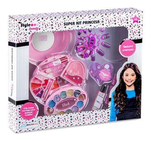 Imagem 1 de 2 de My Style Beauty Multikids Super Kit Princesa