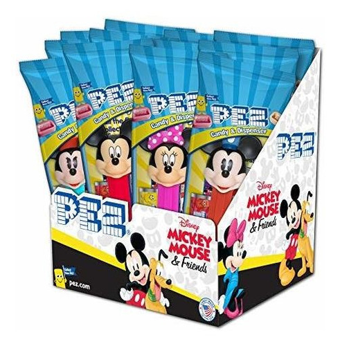 Dispensador De Dulces Surtidos De 0.58 Pez Disney Mickey -