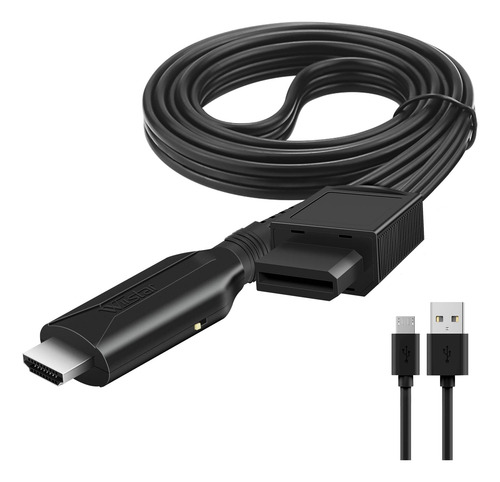 Convertidor Wiistar Wii A Hdmi Adaptador Wii Cable Hdmi 1m/3