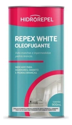 Repex - White Oleofugante Pedra Mineira  900 Ml- Hidrorepel