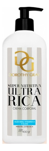 Crema Corporal Ultra Nutritiva Dorothy Gray X 400grs
