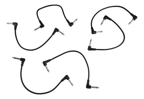 Cable De Efectos Para Guitarra Eléctrica, 6 Piezas, Cable De