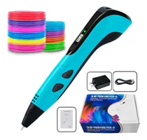 Comprar Lápiz 3d Pen  Pluma  Lapicero Dibujo 3d + 6 Filamentos Pla
