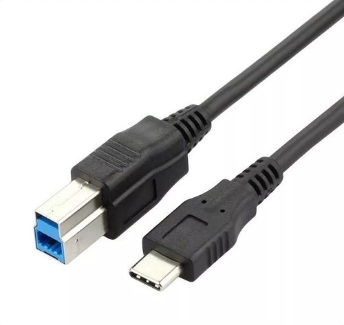 Cabo Impressora 2m Usb 3.0 Tipo C X Bm Usb-c Type-c Oletech