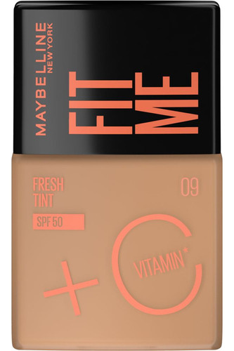 Base De Maquillaje Fit Me Fresh Tint Spf50 Maybelline Tono 9