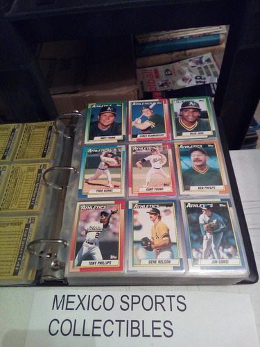 1990 Topps Baseball Completo 792 Tarjetas