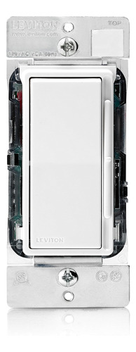 Leviton Dse06-10z Decora Rocker Slide Atenuador Electrónico 
