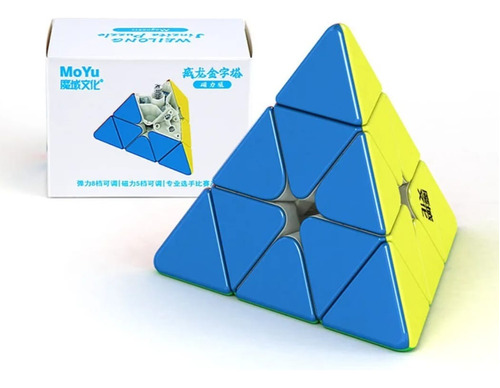Cubo Rubik 3x3 Moyu Rs Pyramidex Magnético Original