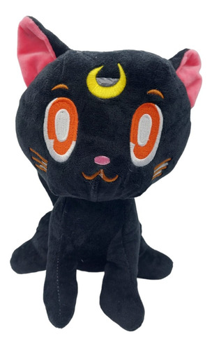 Peluche Sailor Moon Luna Gatita Gato Negra