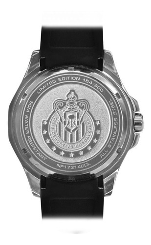 Reloj Nivada, Caballero, Edición Futbol Chivas Negro