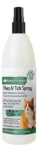 Spray Antipulgas Natural Compatible Con Gatos.
