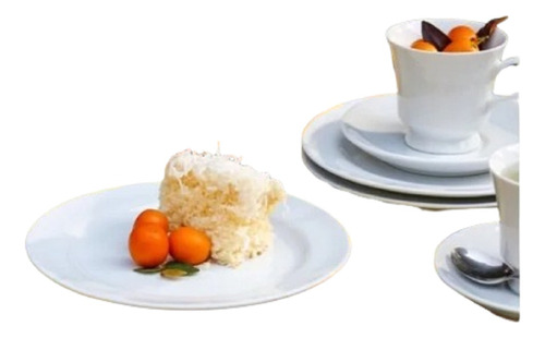 Set X 12 Plato Playo 26 Cm Germer Linea Capri Porcelana M