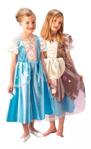 Vestido Cinderela Princesa Azul para Mulher, Fato de Alice no País das  Maravilhas, vestido adulto, mais