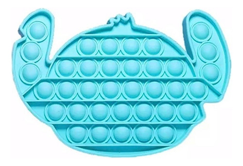Pop It Fidget Toy Bubble Anti-stress Stitch Azul Sensorial