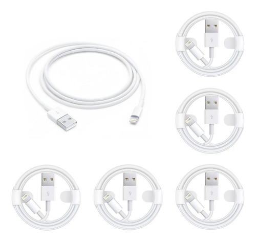 Pack 3 Cables Usb A Lightning Para iPhone 5 6 7 8 X Xr 11