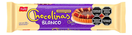 Galletitas Chocolinas Blancas X 245grs