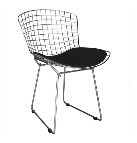 Cadeira Bertoia Aço Inox