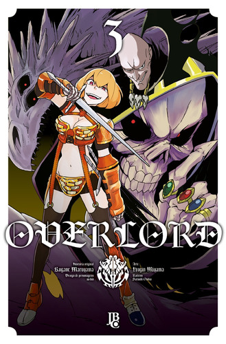 Overlord Vol. 03 (Mangá), de Miyama, Hugin. Japorama Editora e Comunicação Ltda, capa mole em português, 2021
