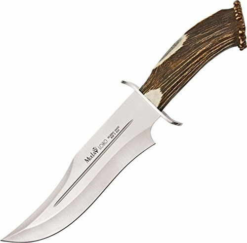 Muela Lobo-23s Fixed Blade Cuchillo De Caza Con Vaina 9 1/