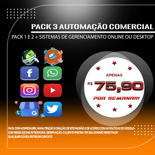 Imagem 3 de 3 de Pack 1 Administração De Redes Sociais