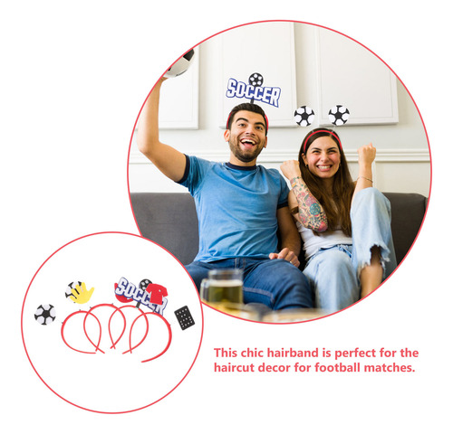4 Diademas Para Fiestas, Diademas De Alto Rendimiento, Compe