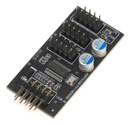 Placa Base Usb 2.0 De 9 Pines, Conector De Concentrador De