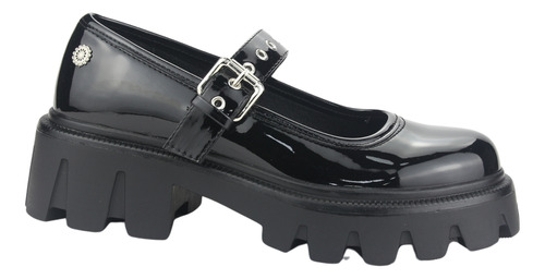 Zapato Chalada Mujer Joing-1 Negro Plataforma