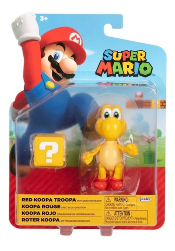 Figura  Articulada De Coleccion Mario Tortuga  10cm Nintendo