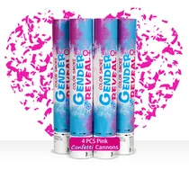 Comprar Cañon Confeti Revelacion Genero 4 Rosa Para Niña Decoracion
