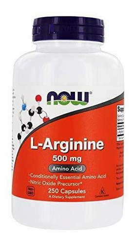 Suplemento Aminoácido - L-arginina Amino Acid 500 Mg (250 Ta